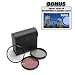 52mm High Resolution 3-piece Filter Set (UV, Fluorescent, Polarizer) FOR The Nikon D40, D60