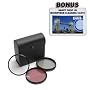 Nikon D40, D60 - High Resolution 3-piece Filter Set (UV, Fluorescent, Polarizer) not nikon brand + SMART SHOP UK micro fiber cleaning cloth!