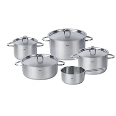 Fissler 110005000 Sardinia Topfset 5-teilig Bestehend aus: KT 16,20,24 BT 20, Stieka. 16 cm ohne Deckel