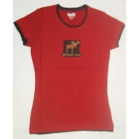 Chocolate Moose LazyOne Womens Fitted T Cotton
