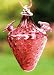 Bird Brain 12271 The Top Bohemian Crystal Hummingbird Feeder - Ruby