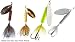 Worden's Rooster Tail Fishing Lure Package