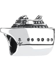 Authentic Chamilia Sterling Silver Charm "Cruise Ship" GA-150