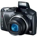 Canon PowerShot SX150 IS 14.1 MP Digital Camera with 12x Wide-Angle Optical Image Stabilized Zoom with 3.0-Inch LCD (Black)