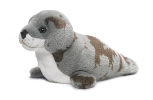 Mimex WWF16911 - Robbe, 32 cm, grau Preisvergleich