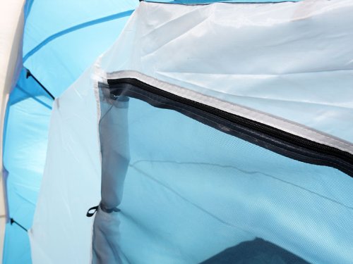 Skandika Toronto 8 Tente 8 personnes Bleu/beige 590 x 620 cm