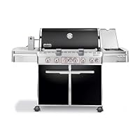 Weber 7371001 Summit E-670 Propane Gas Grill, Black