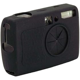 Delkin Snug-It - Case for digital photo camera - silicone - black by Delkin