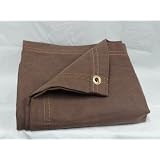 Buy 10' x 12' Brown Canvas Tarpaulin by CC