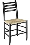 Carolina Ladder back Side 18CHAIR BLACK