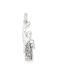 Sterling Silver Enameled Statue of Liberty Charm