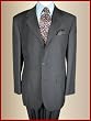 Brand New Italian Hand Tailored 100% Super 140 Virgin Wool Classic Grey Navy Business Mens Suit w/ Pinstripes ~~~ the Best Fit and Cut Suits Brand New Italian Hand Tailored 100% Super 140 Virgin Wool Classic Grey Navy Business Mens Suit w/ Pinstripes ~~~ the Best Fit and Cut Suits
