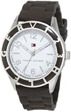 Tommy Hilfiger Women's 1781186 Sport Stainless Steel and brown silicon strap Watch