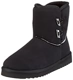 ESPRIT Uma Toggles Bootie W13020, Damen Stiefel, Schwarz (black 001), EU 39