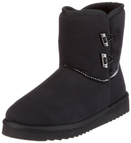 ESPRIT Uma Toggles Bootie W13020, Damen Stiefel, Schwarz (black 001), EU 39