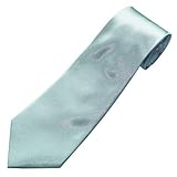 Plain Baby Blue Men's Tie