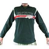 Enyce - Enyce Mens Black Long Sleeve Polo Shirt