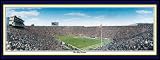 Univeristy of Michigan Football The Big House Framed and Matted Panoramic Print
