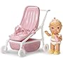 Strolling with Baby Caring Corners Dollhouse Play Set with Infant and Stroller