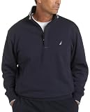 Nautica Sportswear Men's Long Sleeve French Terry 1/2 Zip Pullover Sweatshirt