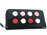 <strong>シャネル</strong>　A46078　カメリアメイクパレット　ジッピーウオレット　黒/ピンク　並行輸入品