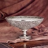 BOWL CRACKLE GLASS 8.5HX10.25