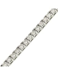 4 prong Round Diamond Tennis Bracelet, Diamond 8.00ct