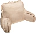 Brentwood Faux Suede Bedrest, Sandstone