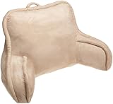 Brentwood Faux Suede Bedrest, Sandstone