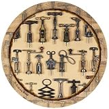 Vintage Corkscrews Sandstone Coaster Set