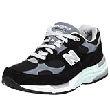  : New Balance Women's W992 Running Shoe,Black/Grey,6 AA