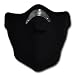 WINDMASK Neopren Sturmmaske Skimaske - Schwarz