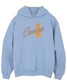 Camaro - Vintage 1968 SS - Carolina Blue Pullover Hoodie