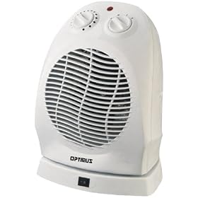 Click here to buy New-OPTIMUS H-1382 PORTABLE OSCILLATING FAN HEATER WITH THERMOSTAT - OPSH1382 by Optimus.