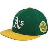 MLB New Era Oakland Athletics Green 1972 World Series 59FIFTY Fitted Hat (6 7/8)