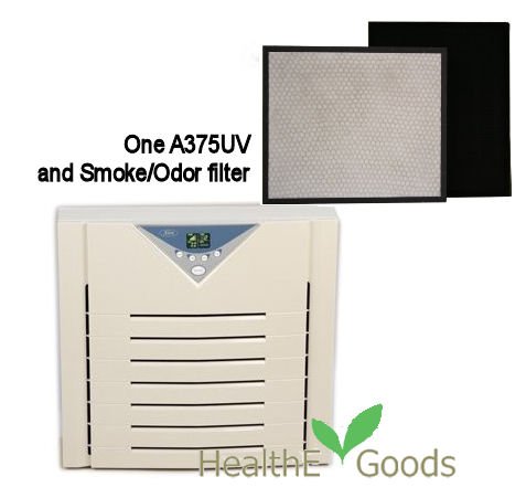 Alen A375UV Multi Gas HEPA Air Purifier, with BF25A-MP MCP HEPA/Smoke/Odor Filter