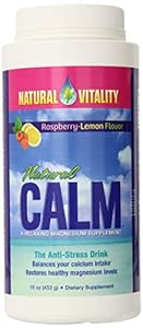 Natural Calm Raspberry Lemon 16 oz