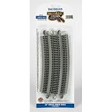 Bachmann Trains Snap-Fit E-Z Track 26� Radius Curved Track (5 card) by Bachmann