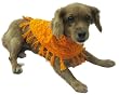 Handmade Poncho for Small Pets - Pumpkin Orange (Knitted By Hand) [Misc.]