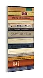 The Stupell Home Decor Collection Classic Cook Books Bindings Kitchen Wall Plaque