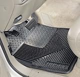 IMAGE OF Husky Front Seat Floor Mats - Black, for the 1998 Volkswagen Jetta