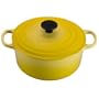 Le Creuset Signature Enameled Cast-Iron Round French Oven, 1-Quart, Soleil