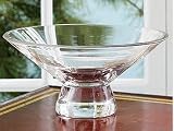 Flared Glass Pedestal Bowl by Aromatique
