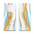 Double Helix Orange - Apple iPod nano 1G (1st Generation) 1GB/ 2GB/ 4GB Protector Skin Decals - Faceplates