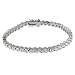 Sterling Silver Round CZ Tennis Bracelet