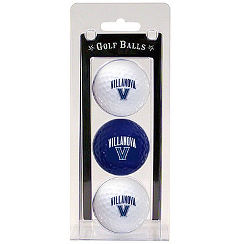 Villanova Wildcats Pack Of 3 Golf Balls From Team Golf