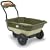 Neuton 22721 12-Volt 2-Speed Self-Propelled Battery Powered Electric 5-Cubic Foot Garden Cart With 200-Pound Capacity
