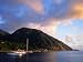 Yachts Moored South of Rouseau, West Coast, Roseau, Dominica Photographic Poster Prin...