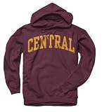 Central Michigan Chippewas Maroon Arch Hooded Sweatshirt