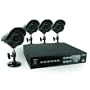 Defender SN500-4CH-002 Feature-rich 4 Channel H.264 DVR Security System with Smart Phone Access and 4 Indoor/Outdoor Hi-Res CCD Night Vision Cameras